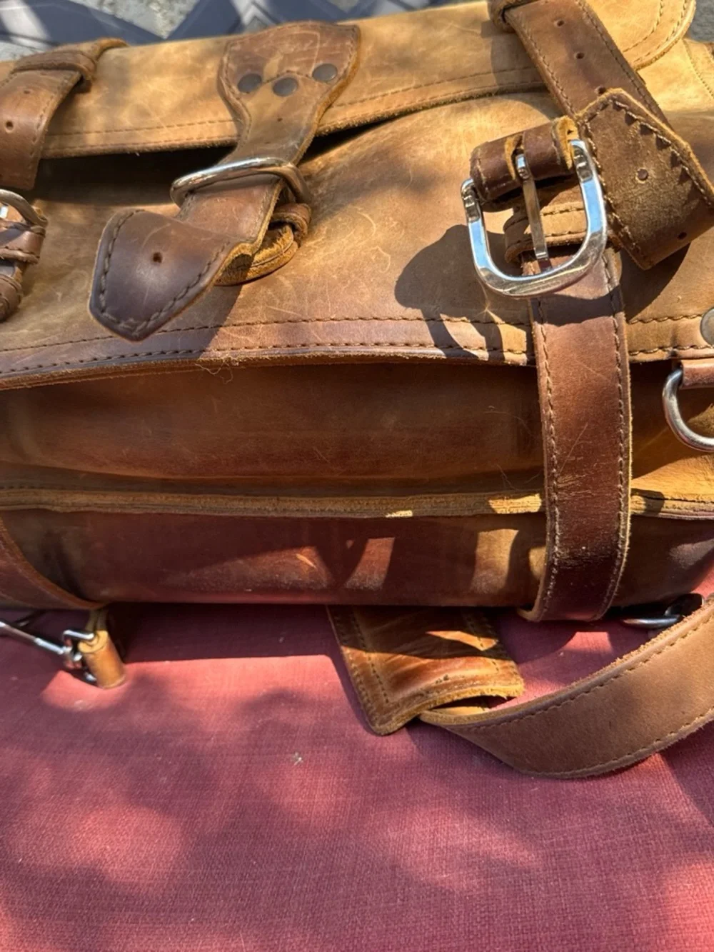 Saddleback Leather handcrafted brown
